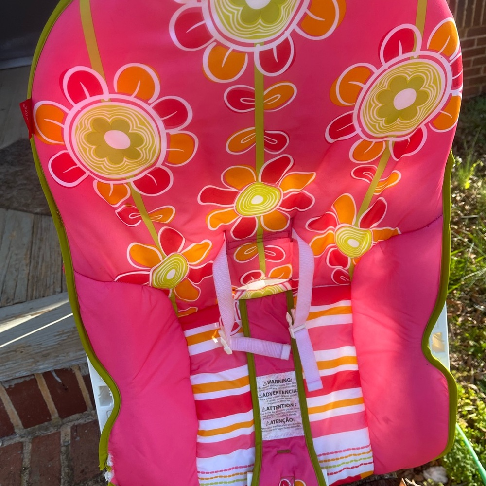Floral Baby Rocker For Sale